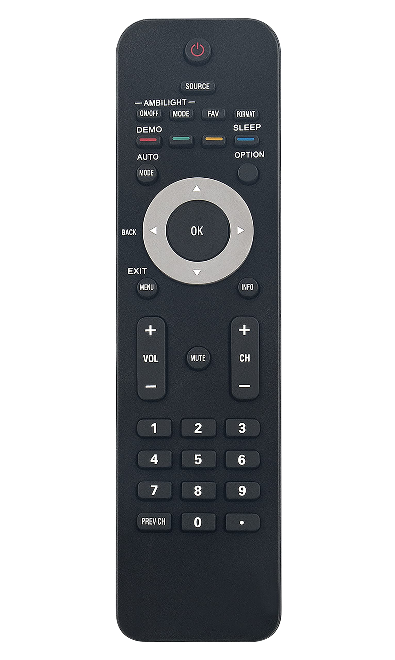 Télécommande de rechange Philips TV compatible 42PFL3603D 47PFL7603 et modèles 32 à 52 pouces - 3