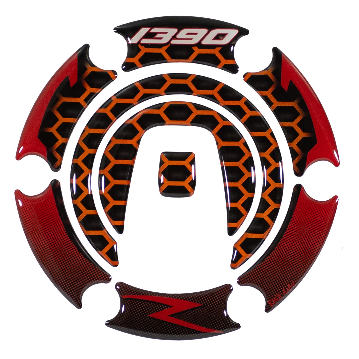 Protection De Réservoir Adhésive 3D Pour KTM Duke 125/250/690/790/1290 - Tankpad Anti-rayures