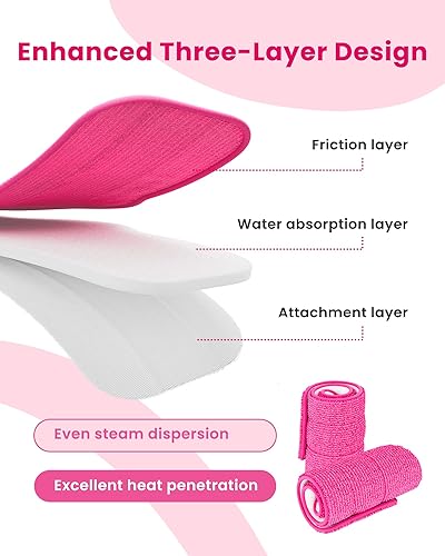 Miniatura 3 de Schenley Paquete de 6 almohadillas de microfibra para limpiador de trapeador de vapor Hestia almohadillas de repuesto lavables y reutilizables