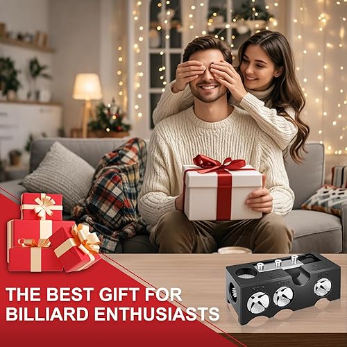 Miniatura 8 de Moldeador de puntas de taco de piscina 11 en 1, kit de repuesto de 25 puntas de taco de piscina, herramienta de punta de taco de piscina, 10 puntas