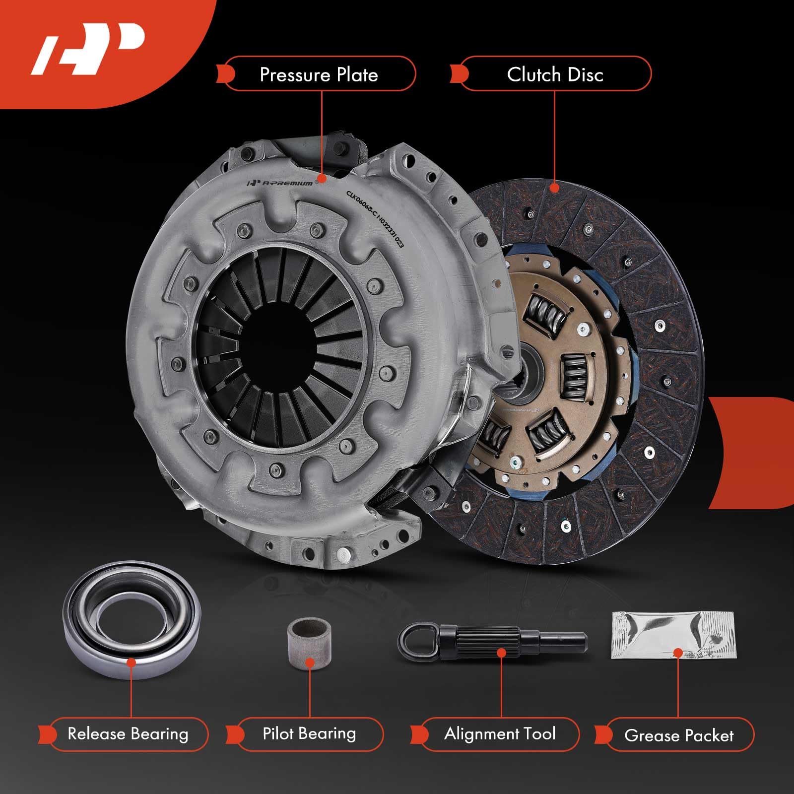 ClutchMaxPRO Heavy Duty Clutch Kit For Nissan Frontier/Pathfinder/Xterra 3.3L VG33E (1997-2004)