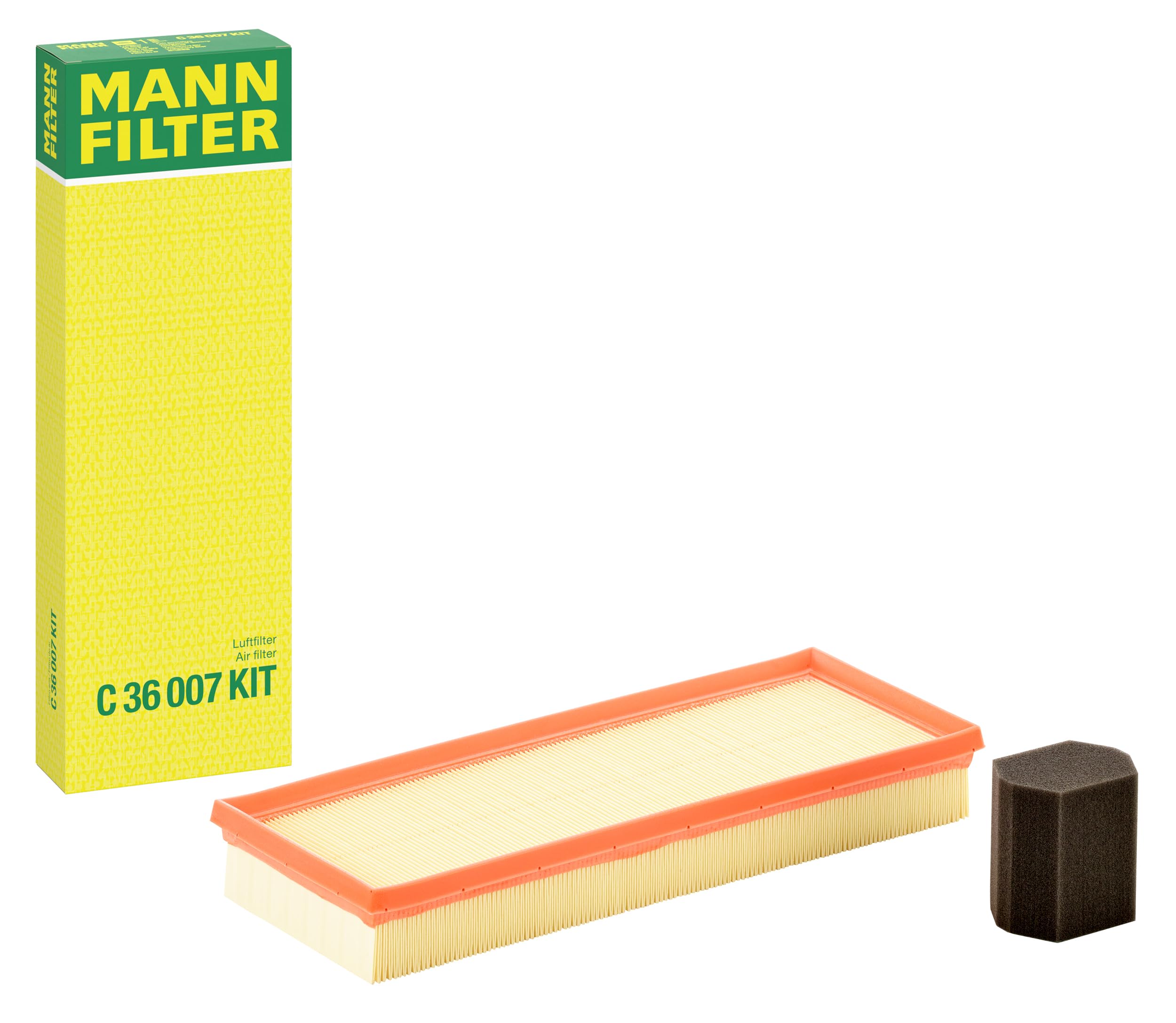 MANN-FILTER C 36 007 KIT Luftfilter - für Pkw + Transporter