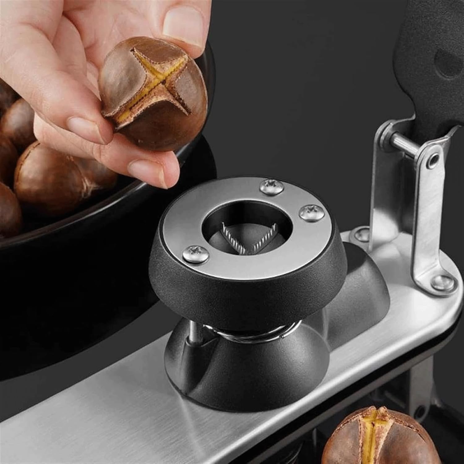 Hazelnuts Almonds Cracker Walnut Opener Tool Chestnut Cross Opener Kitchen Nut Shelling Tool for Nut Shops Bakeries