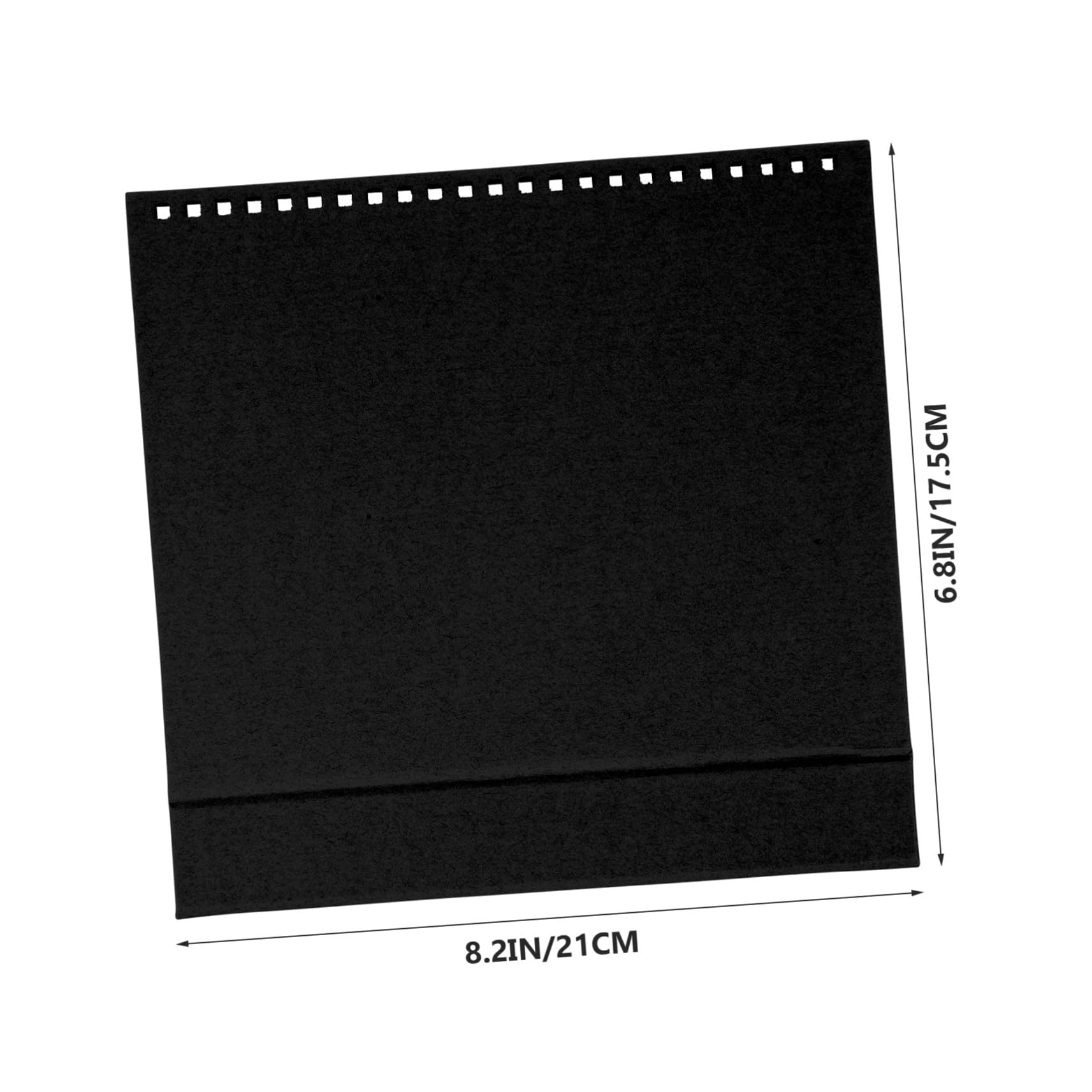 12 Szt. Sztuk Podstawka Do Kalendarza Biurkowego DIY z Wieloma Otworami Stabilna Baza z Opalizującego Papieru Trójkątna Podstawka Praktyczna i Elegancka Dekoracja Biurko