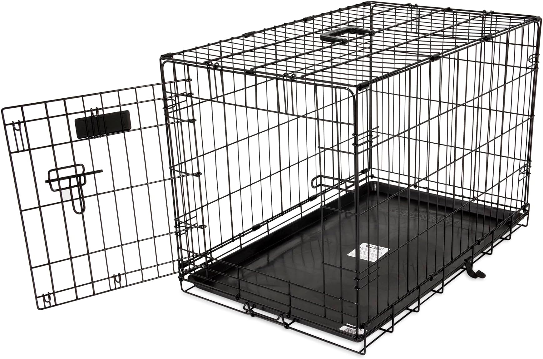 Products One Door Provalue Wire Dog Crate, 30 Inch, For Pets 30-50 lbs, With 5-Point Locking System