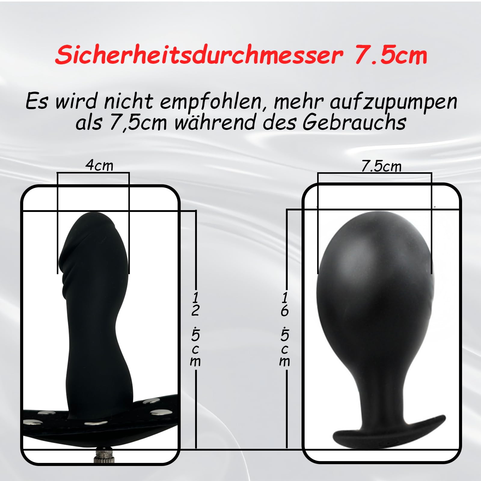 Bâillon Gonflable Bâillon En Silicone Bâillon Sexuel Sm Grand Bâillon Pour Pénis Pour Bondage Bâillon Pour La Bouche Gode Noir Bâillon Gonflable Pour Pénis Boule De Bouche Jouet Sexuel Fétichiste