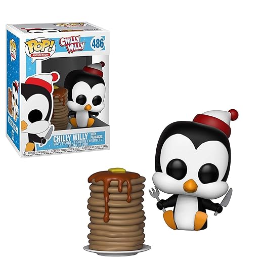 Funko Pop Animation: Chilly Willy - Chilly Willy W/ Pancakes Collectible Figure, Multicolor