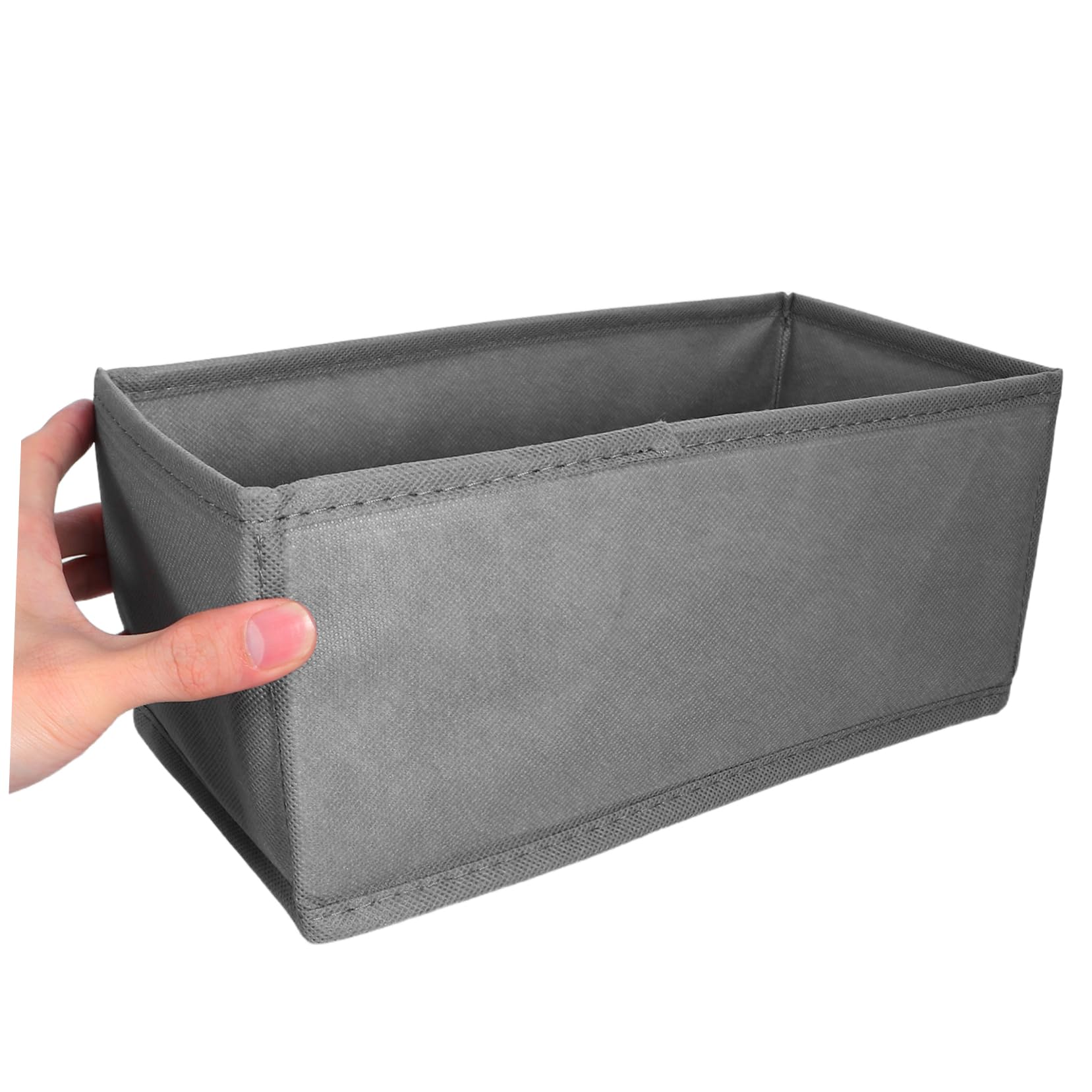 Gatuida 6pezzi Tessuto Organizer per Biancheria Intima Contenitori per Riporre Vestiti Divisori per Cestini per Calzini Sciarpe Cravatte Asciugamani
