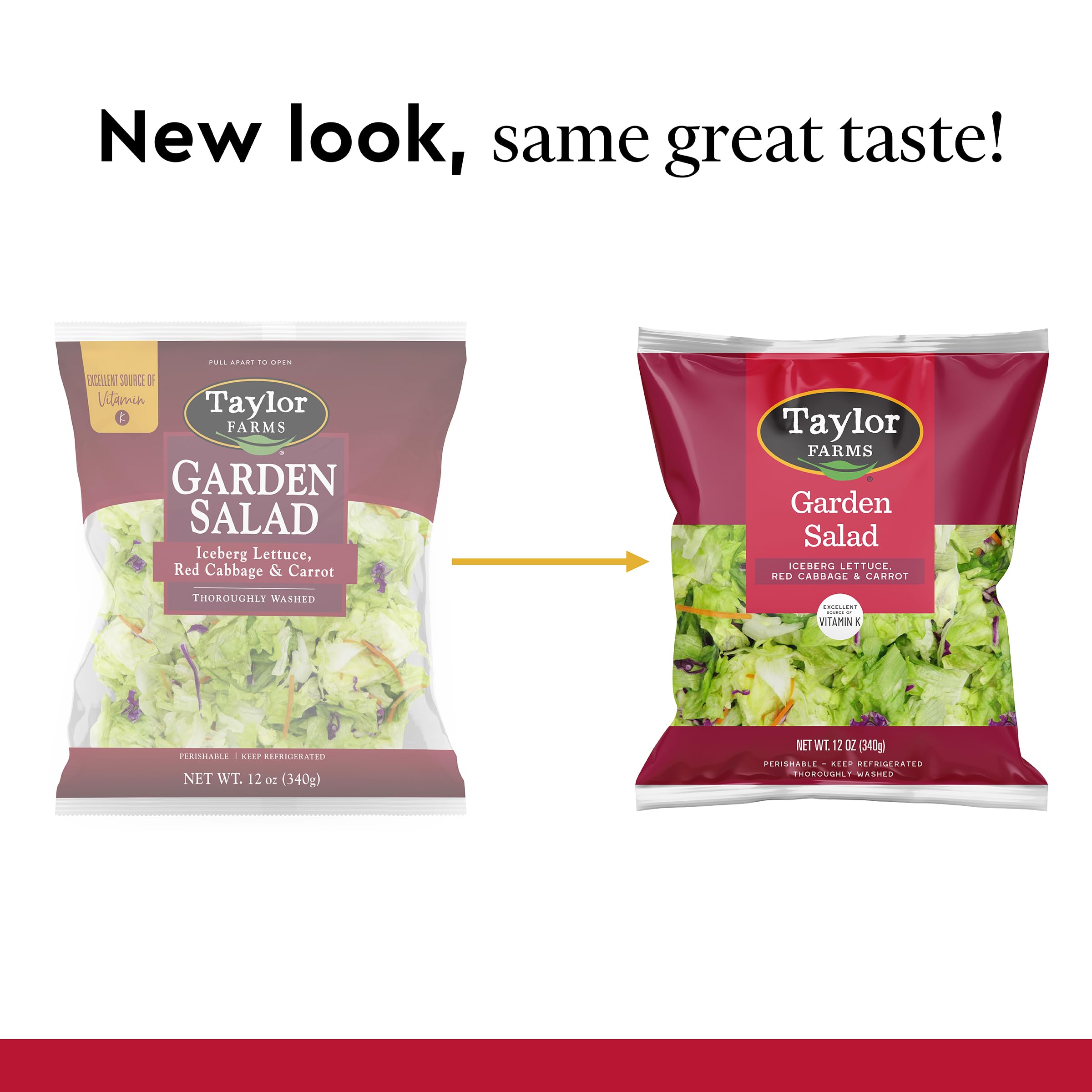 Taylor Farms Classic Garden Salad 12oz — view 2