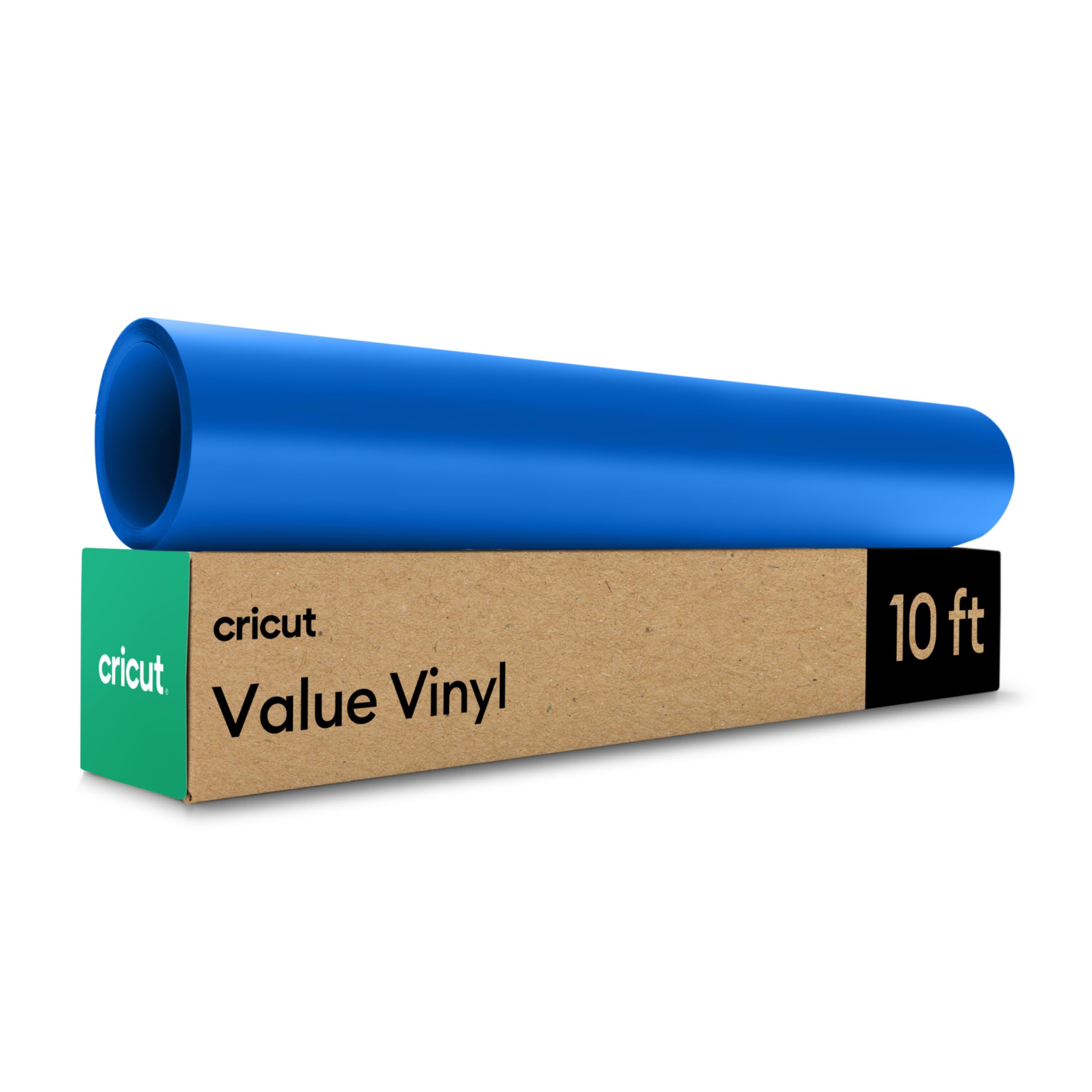 Cricut Value Permanent Vinyl, Matte Blue (12in x 10ft Roll)