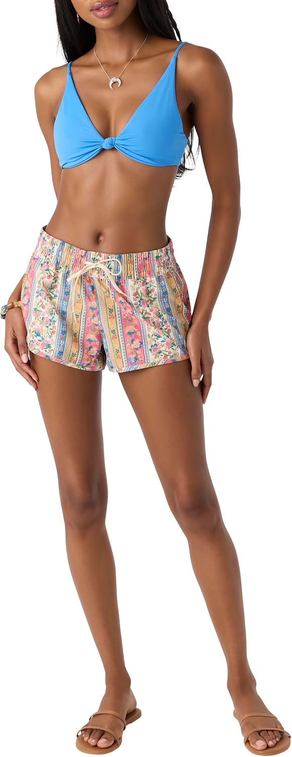 O'NEILL Women's 2 Inch Boardshorts - Stretchy Swim Shorts for Women - Beach Shorts for Swimming and Surfing