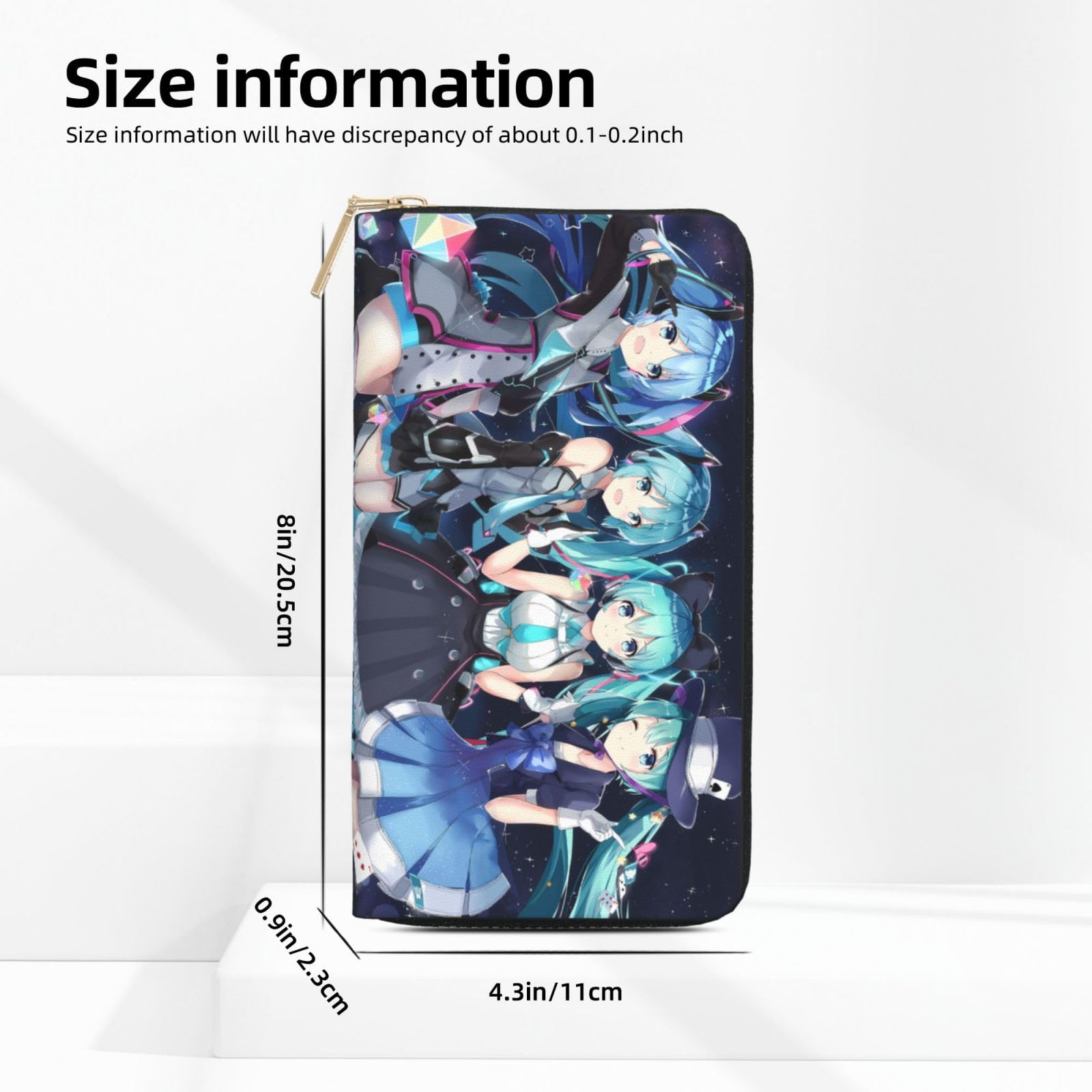 Amazon.co.jp: 財布 初音ミク 長財布 レザー ながざいふ 小銭入れ