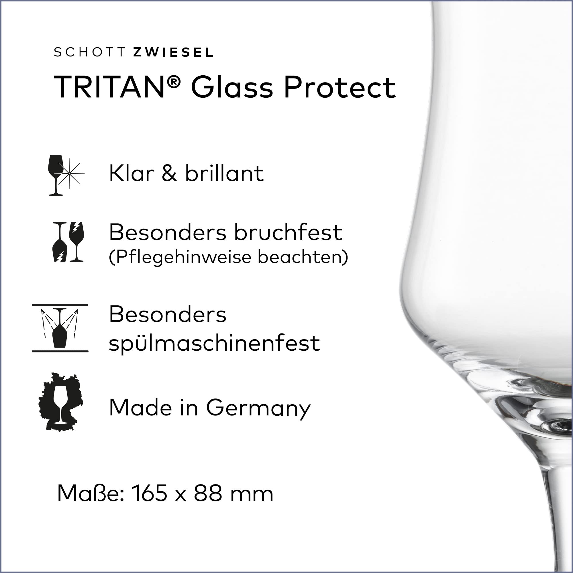 SCHOTT ZWIESEL Bicchieri universali Beer Basic Craft 0,3 (set da 6), classici bicchieri da birra per birra artigianale, lavabili in lavastoviglie, made in Germany (art. 121390)