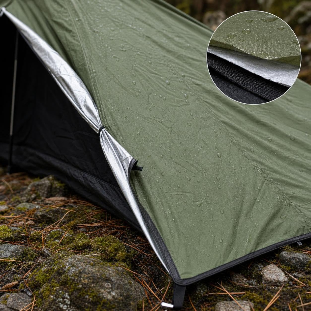 per campeggio 1 impermeabile, ultraleggera per escursionismo e attività all'aperto, per outdoor