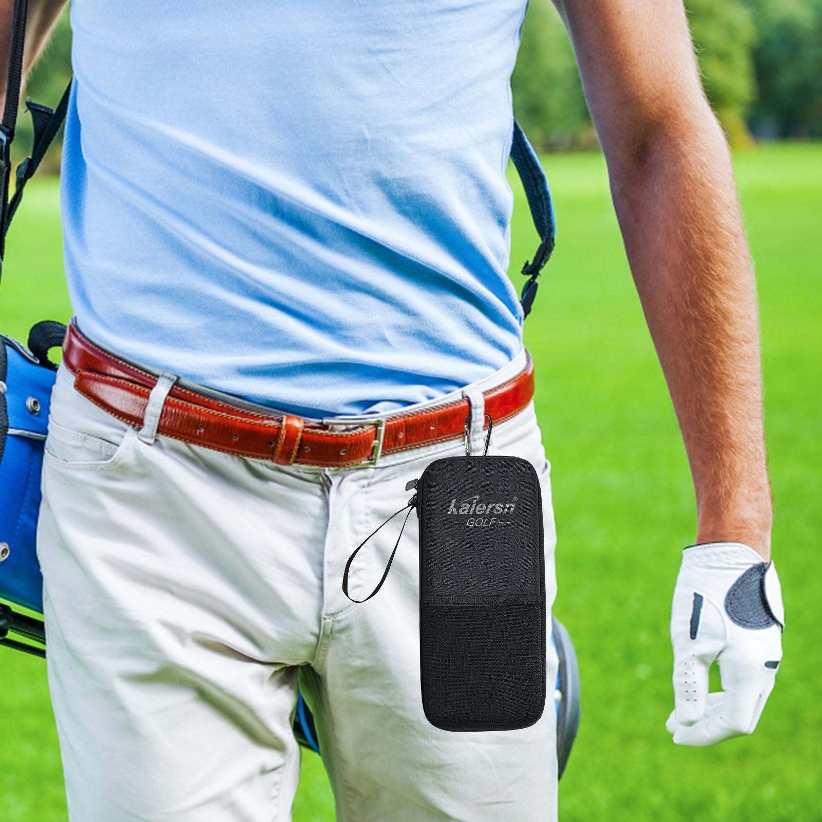 Generisch Golfhandschuh-Halter-Etui, schützende Golf-Zubehör-Etui-Tasche | Golfhandschuhhalter mit großem Fassungsvermögen,Golfhandschuh-Organizer, Golf-Caddy-Organizer für, Freunde, Kollegen
