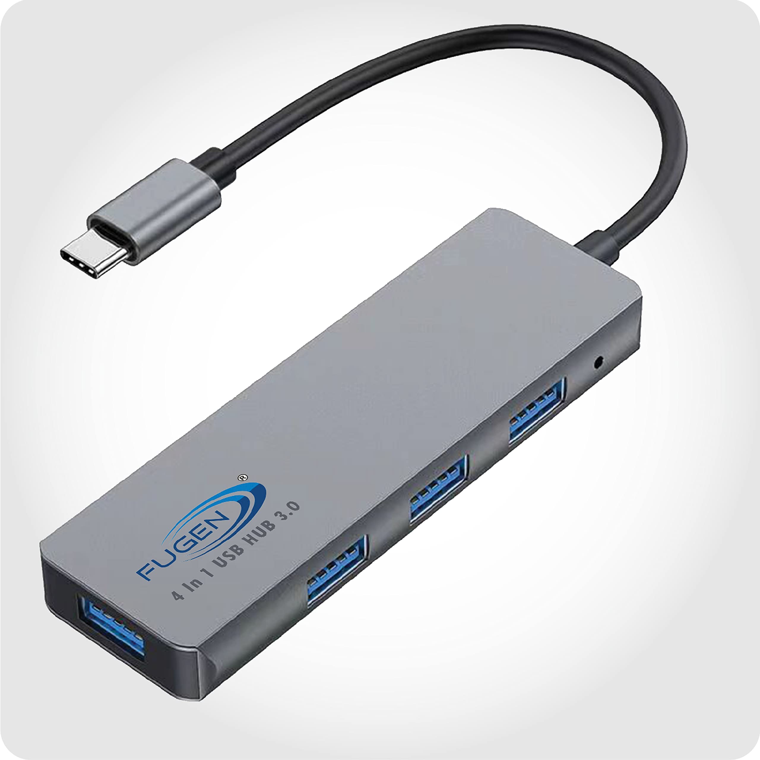 Fugen 4-in-1 USB C Hub Docking Station Type C HDTV, 4-Port USB 3.0, Charging - 5Gbps High-Speed Data Transfer Compatible for Dell Acer HP Asus MacBook Lenovo - Ideal for Laptop Mobile LCD Tablet