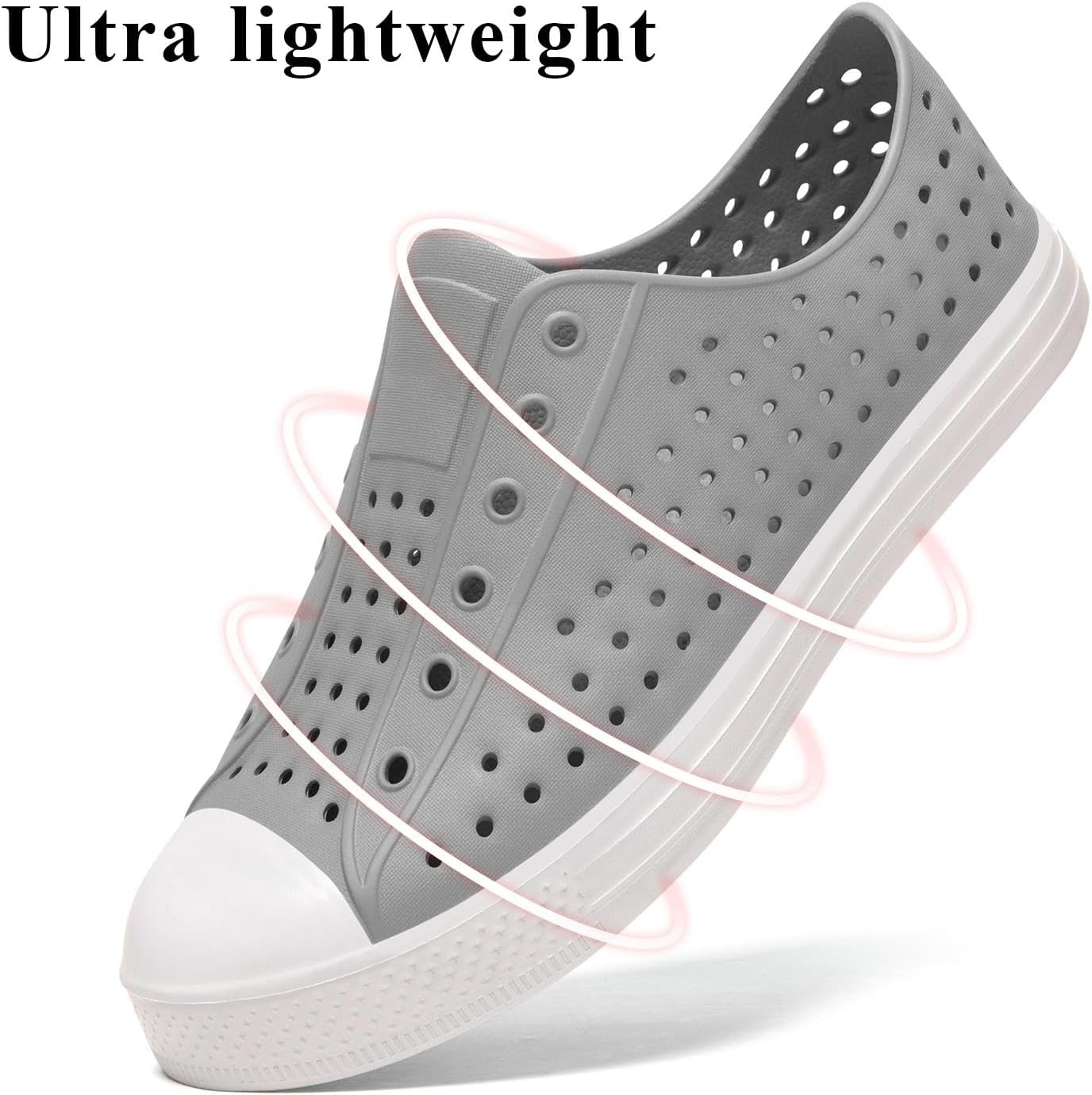 SAGUARO Mens Garden Shoes for Women Breathable Slip-On Gardening Clogs Quick Dry Non-Slip Water Shoe Outdoor Beach Sandals Aero XVII - Image 2