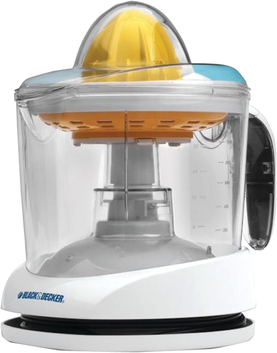 Amazon.com: Black + Decker CJ625 30-watt 34-ounce Citrus Juicer, White-  hacer fácilmente Squeezed, jugo fresco + E-BOOK para usted : Hogar y Cocina
