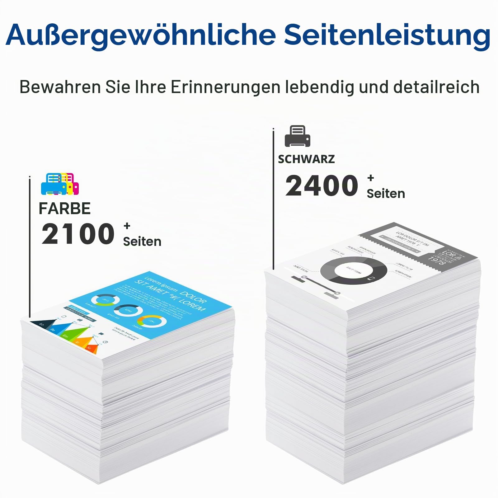 415A 415X Multipack Toner Set MFP M479dw M479fnw Mit Chip 4-Pack | Kompatibel für HP Color LaserJet Pro MFP M479dw M479fdw M479fnw M479fdn M454dw M454dn M479 W2030A W2031A W2032A W2033A