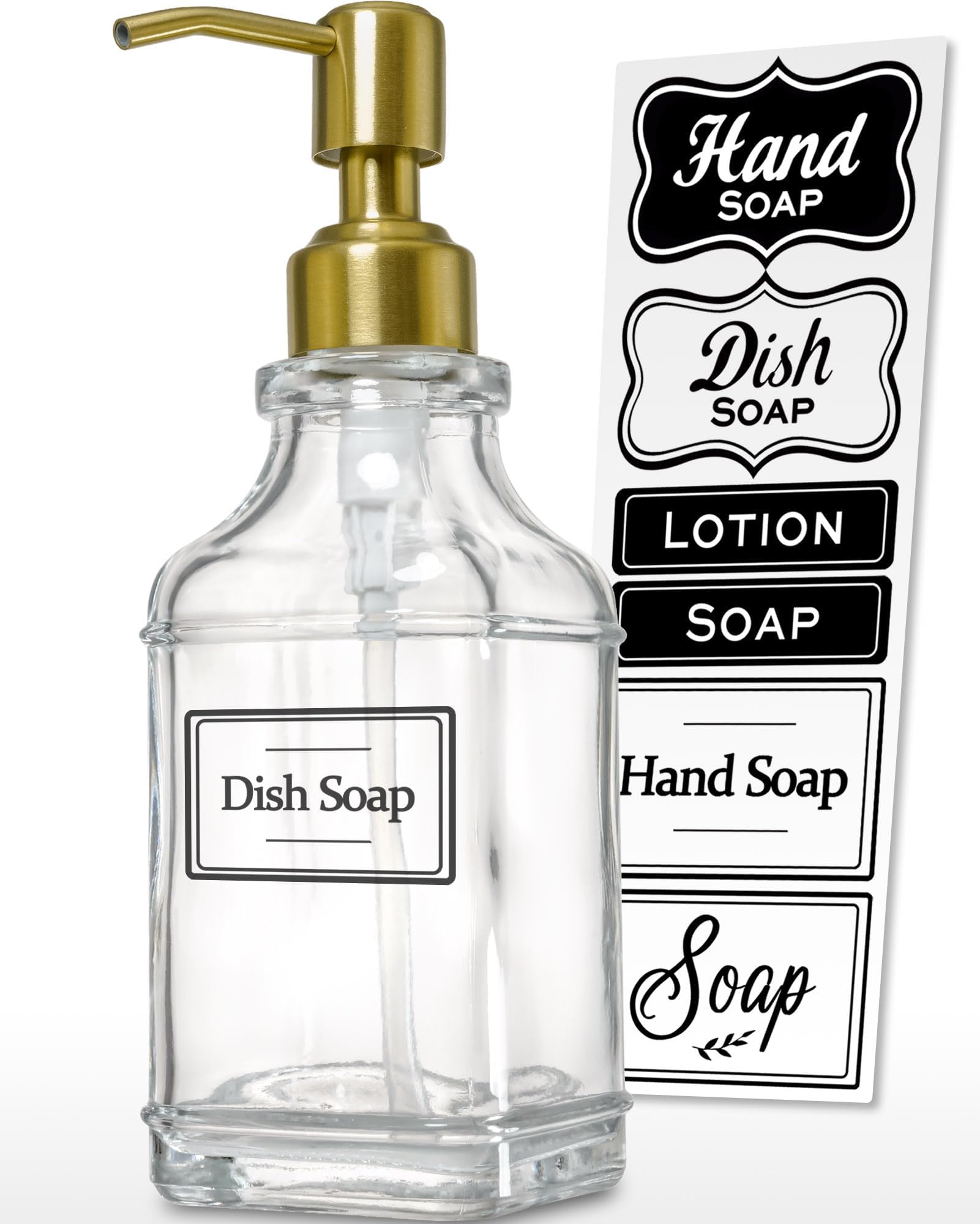 Antique Square Design with Black Pump