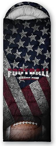 Miniatura 7 de Axolotl Saco de dormir de unicornio para niños y niñas, saco de dormir ligero y cálido para clima frío, saco de dormir portátil impermeable con saco