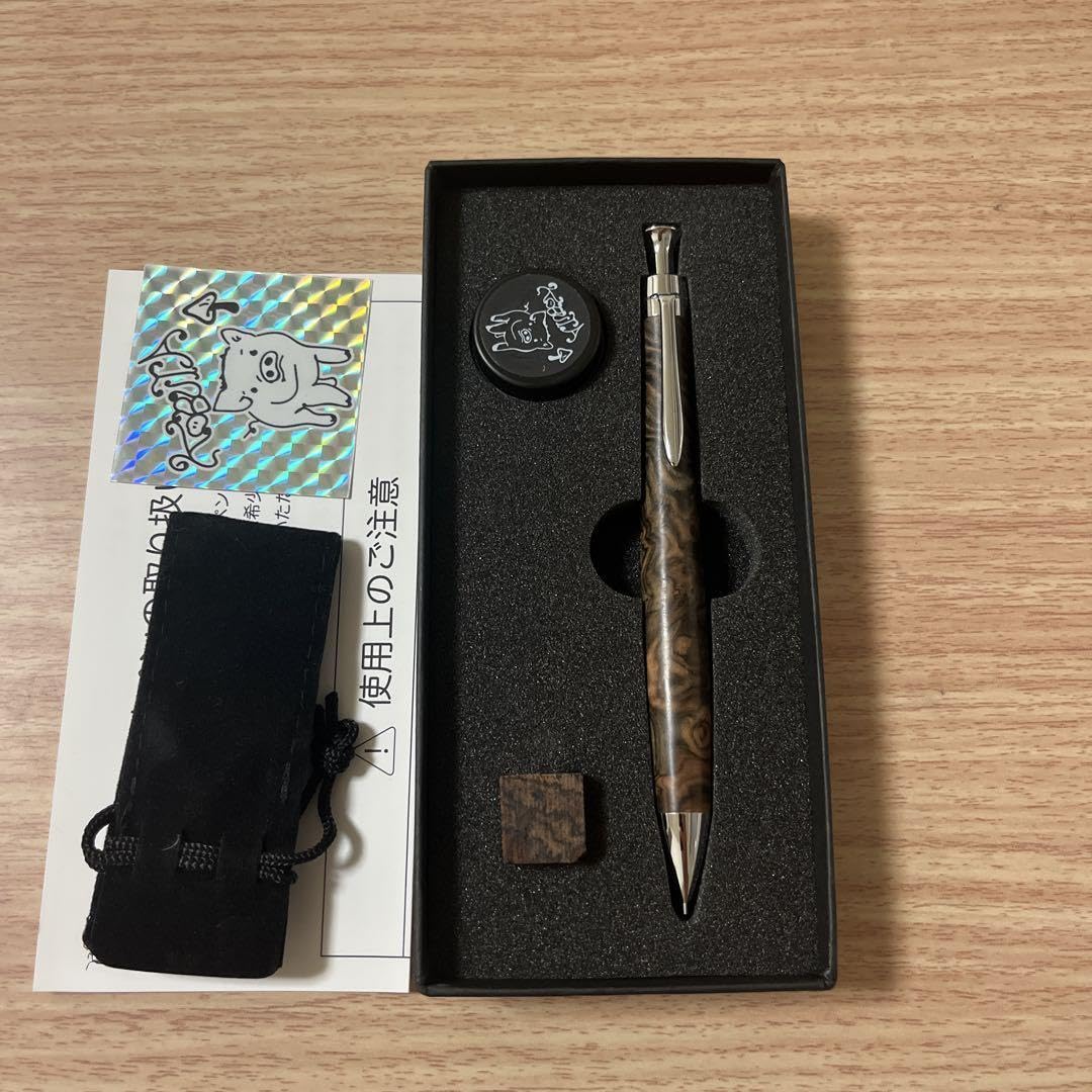 あけぼの工房　黒檀瘤　シャーペン　木軸ペン あけぼの工房 黒檀瘤超極上 シャーペン 木軸ペン キッチン