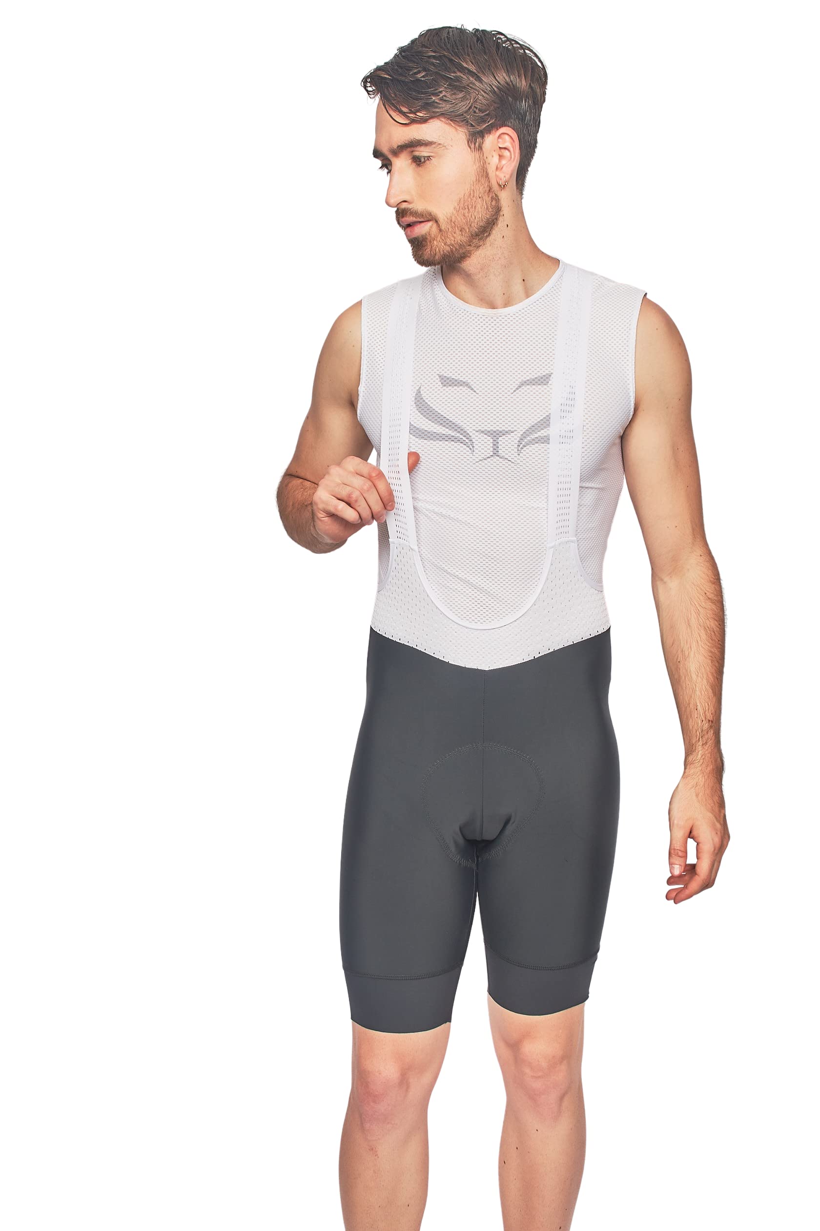 Taba Men's Road Cycling Bib Shorts Padded - Biking Bib Shorts for Bike Riding