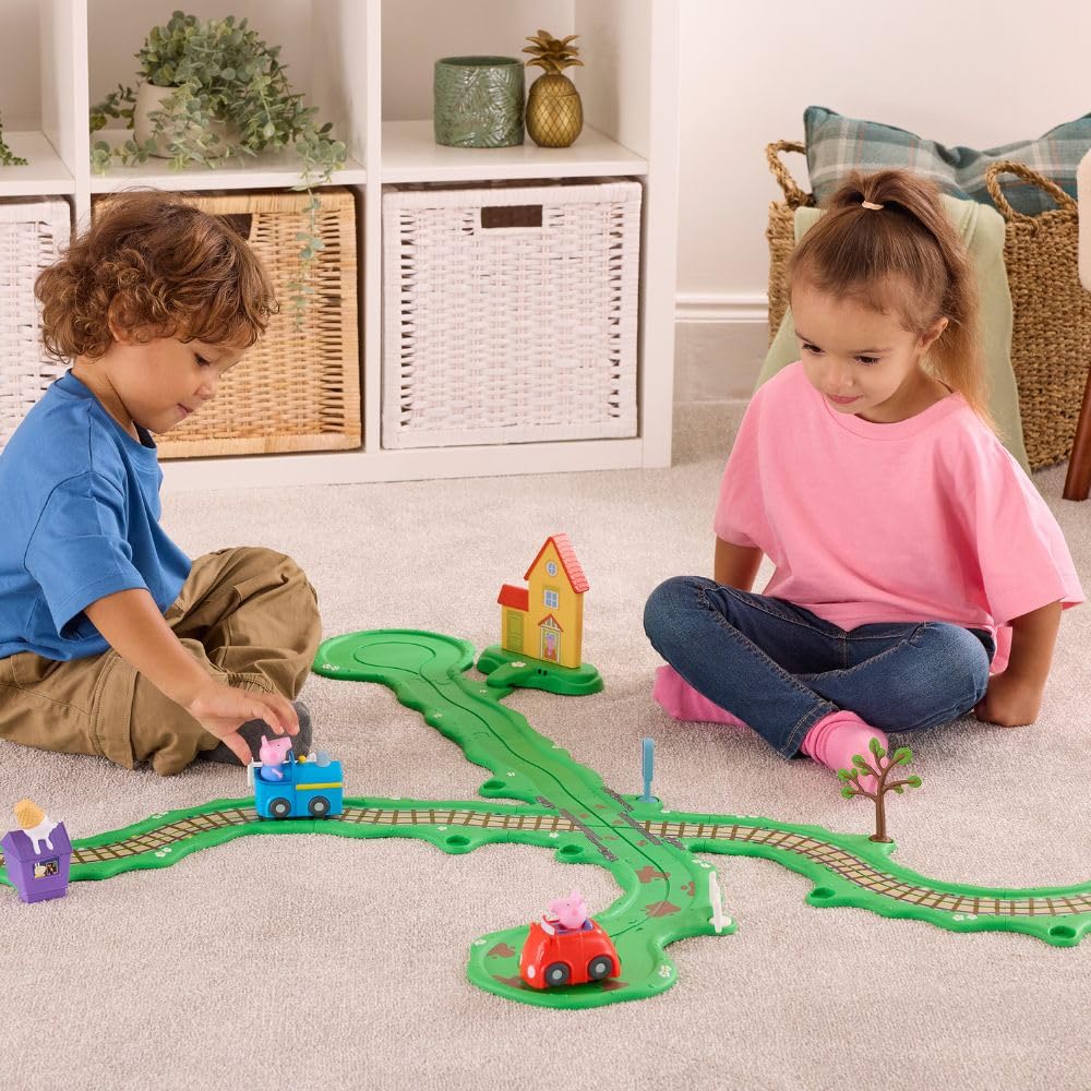 Świnka Peppa Circuit Pociąg i samochód