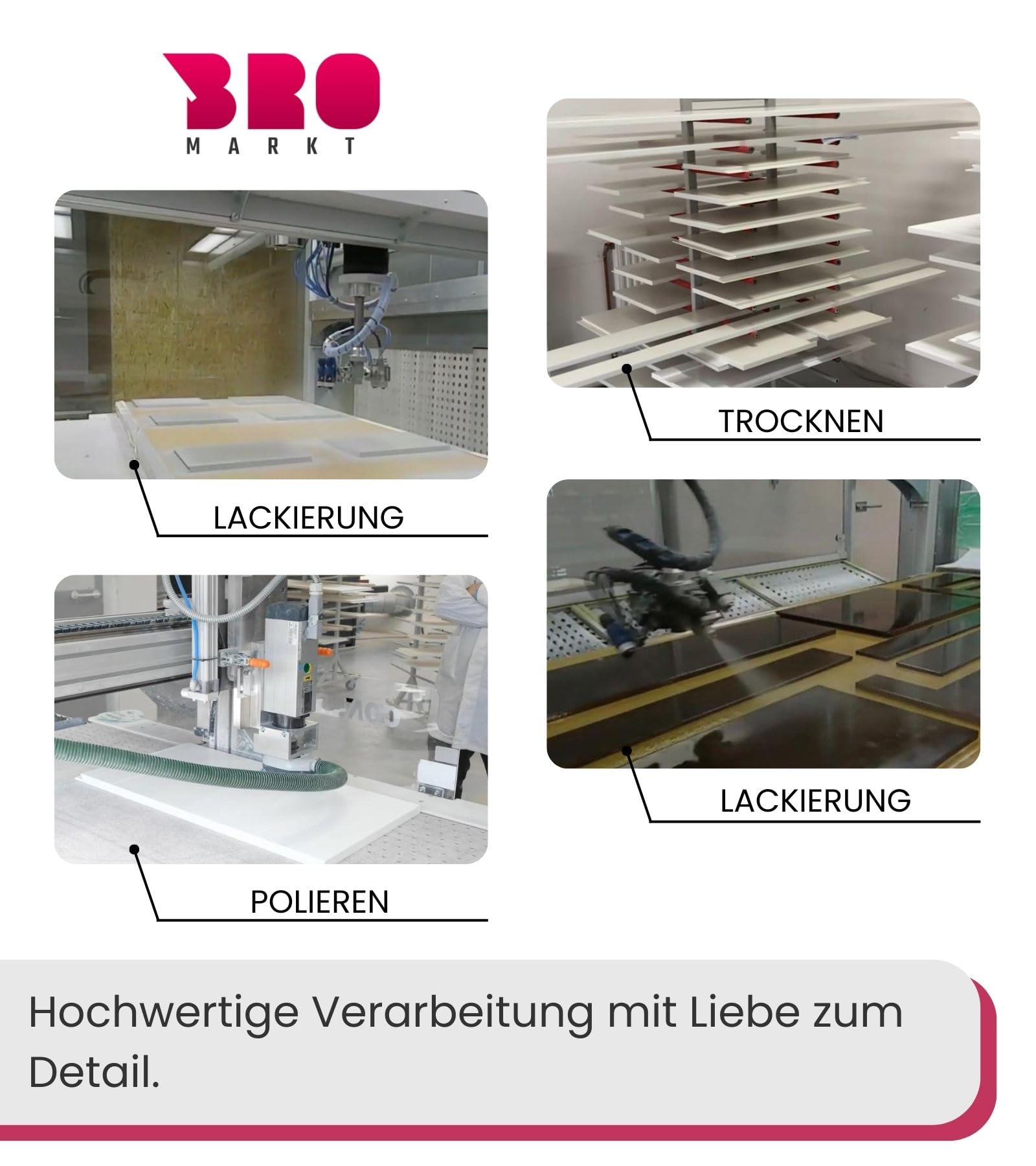 BROMARKT Premium Klapp-Hängeschrank 70x35x32 cm - Hängeschrank für Wohnzimmer, Schlafzimmer - Wandschrank Hängend - Platzsparende Hängeschränke - Hochglanz - Weiß