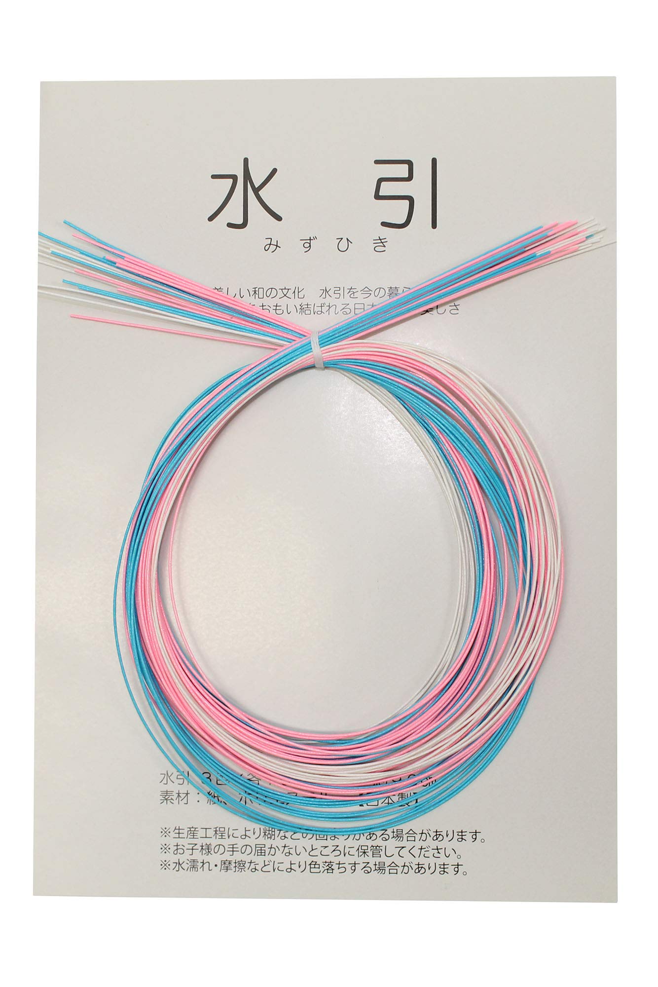 Amazon.co.jp: [とくさや] 水引 3色 各10本 セット (ピンク/白/水色