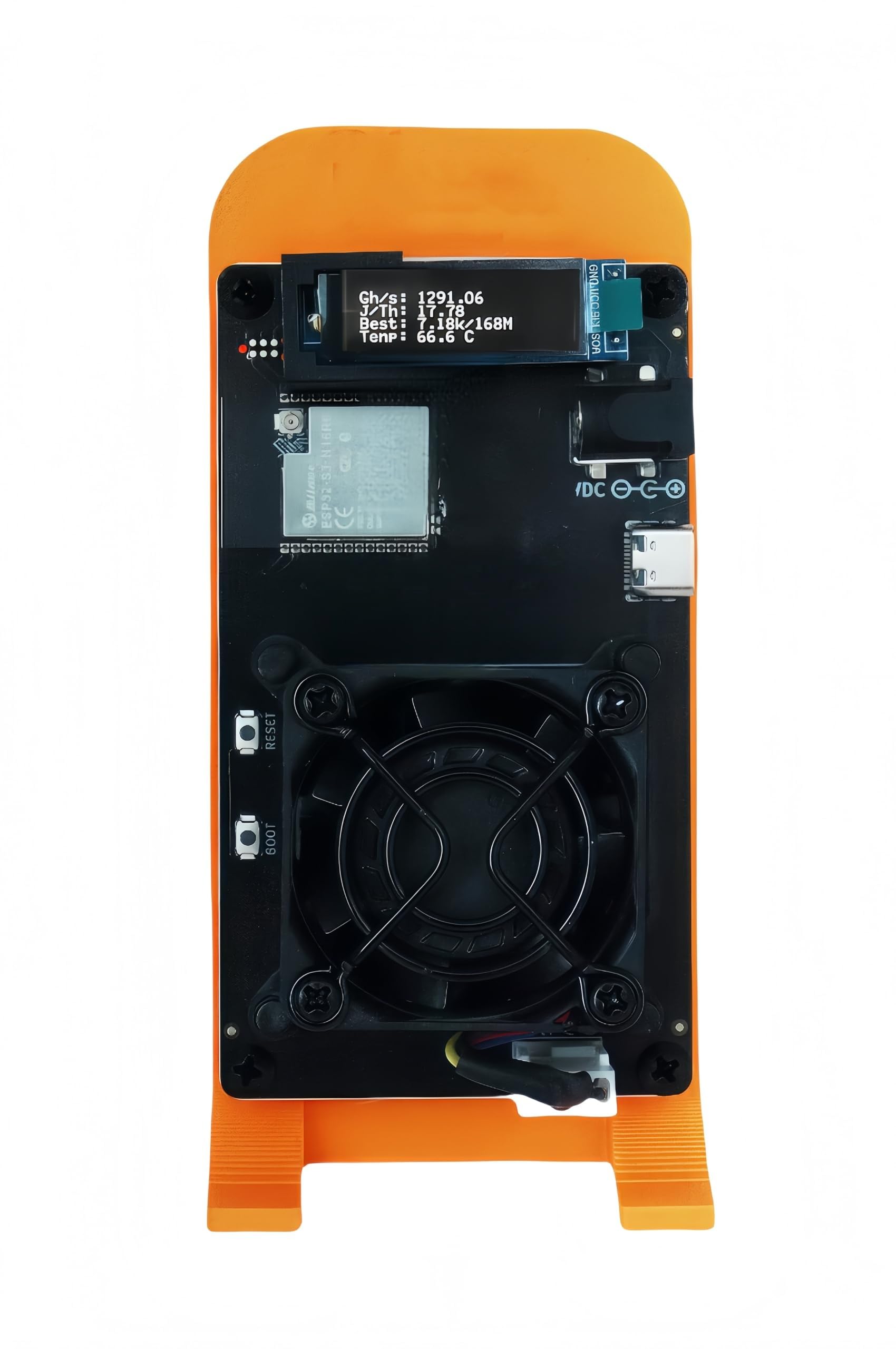 Bitcions Miner Bitaxes Gamma 601 BM1370 Asic Solo Miner-1.2TH/S-18W/TH Open-Source System 2.4G WiFi Household Low Noise Easy to Operate and Lucky Cryptocurrency Mining Machine.