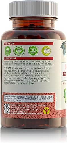 Miniatura 2 de Extracto de hierba de cabra cachonda con maca, tribulus, L-arginina, ginseng – Mejora la energía y el rendimiento para hombres y mujeres – Aumenta