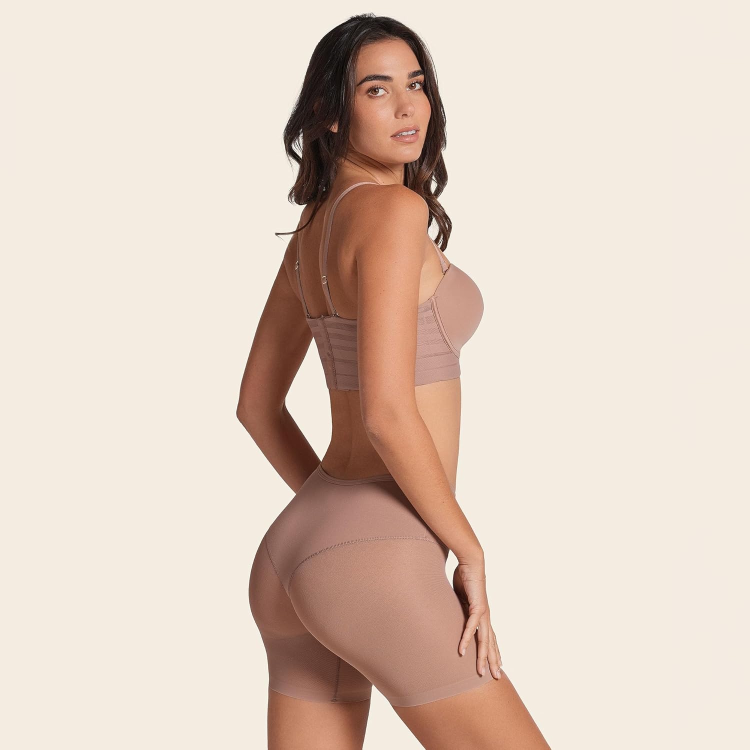 Leonisa Sheer Shaper Shorts for Women – Truly Undetectable Short, Seamless Shapewear with Anti-Chafing & Butt-Lift Effect
