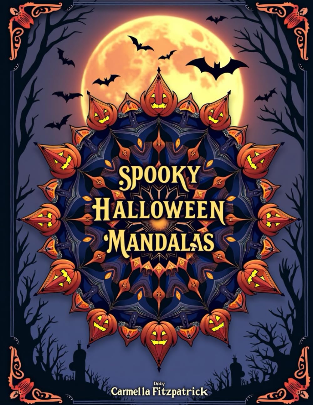 Spooky Halloween Mandalas: To Color and Gift (Moments of Mindful Coloring)