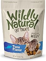 Vista 9 de Wildly Natural Golosinas para gatos, sabor a pollo, 2.5 oz
