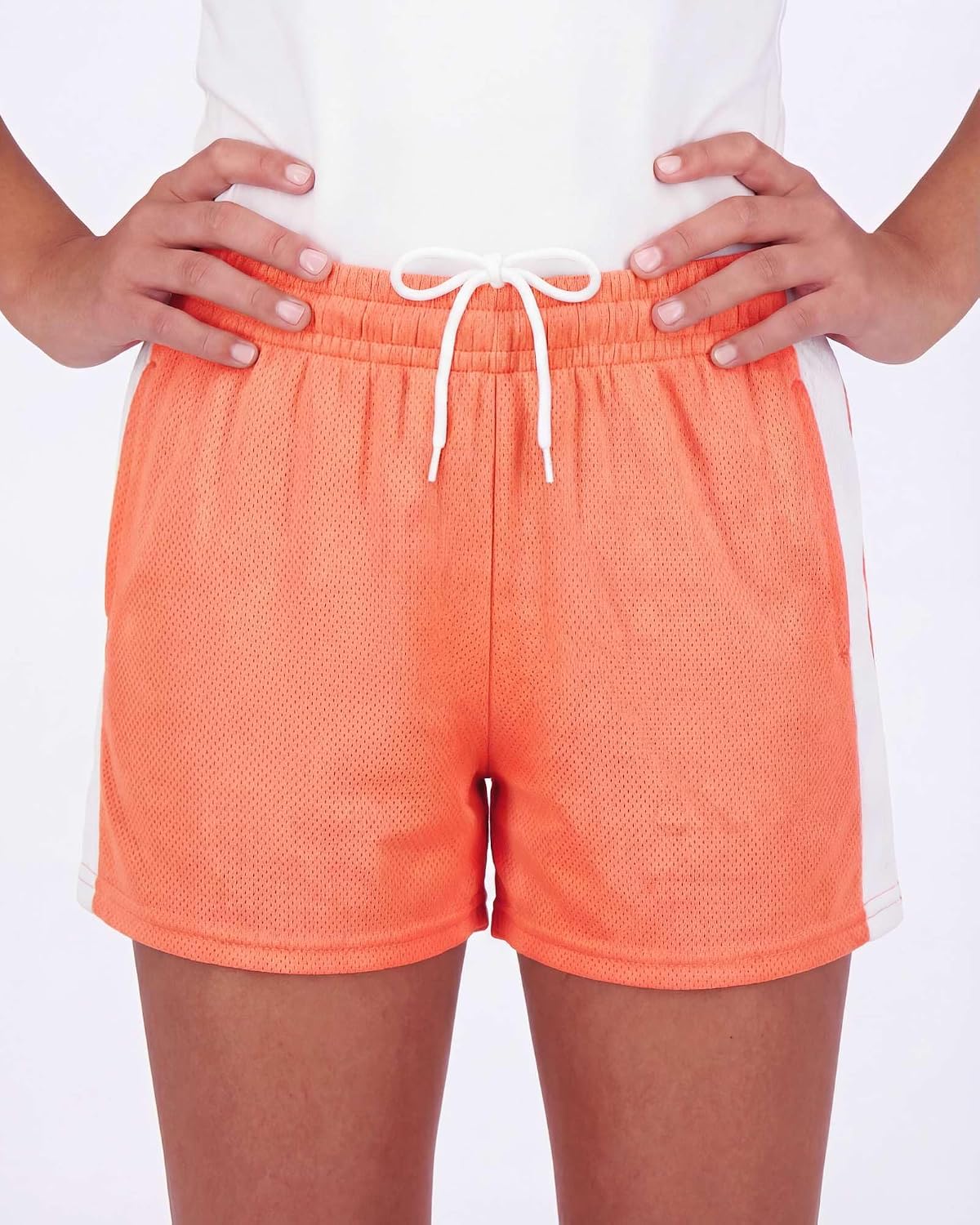 4 Pack Girls' Mesh Shorts Athletic Basketball Soccer Pockets Teens Kids Gym