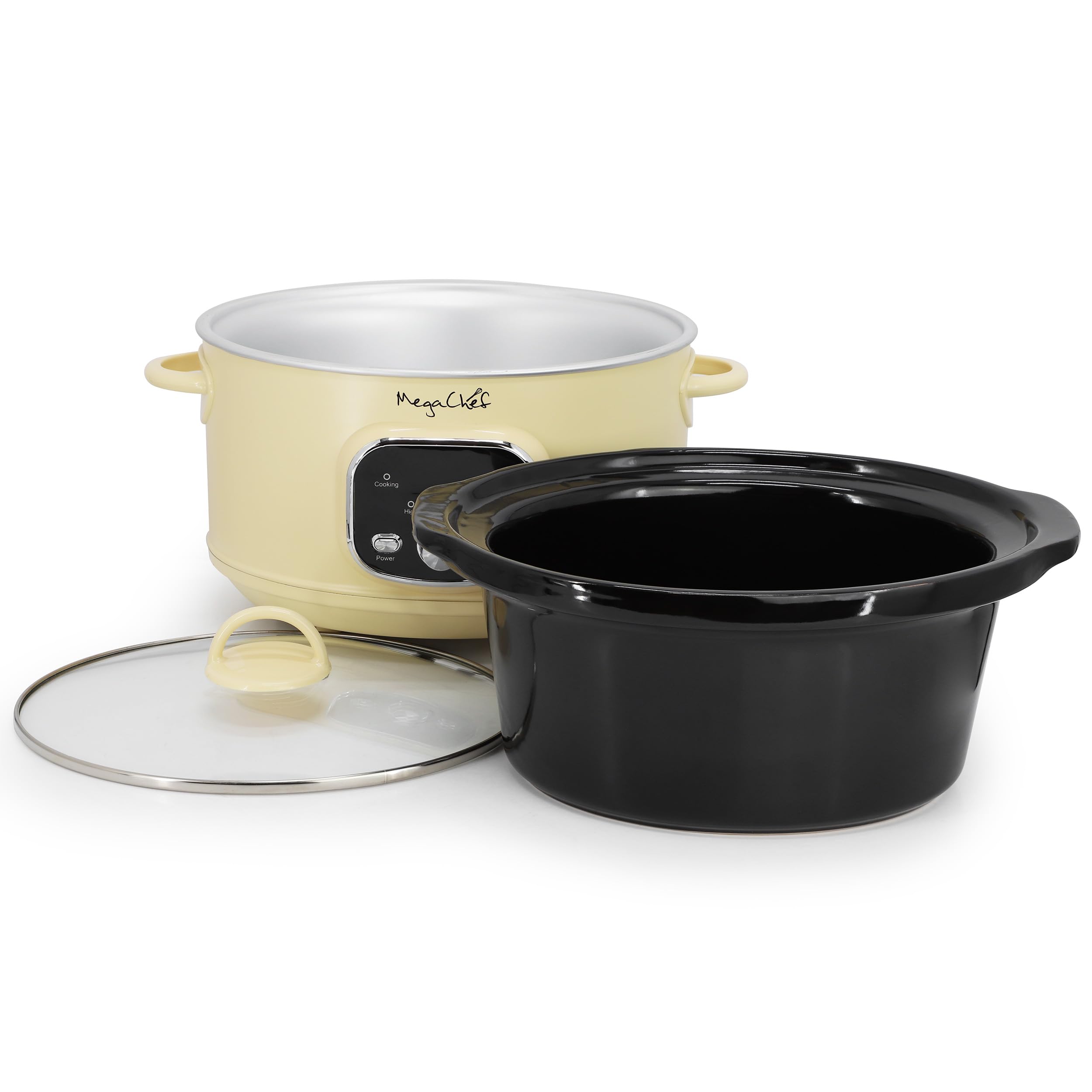 Amazon.com: MegaChef 3.7 Quart Electric Countertop Slow Cooker