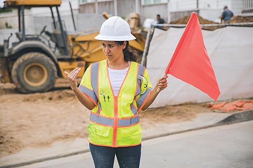 Miniatura 5 de Ml kishigo ultra-cool Malla de poliéster Clase 3Agrimensores Chaleco, color naranja, XL, Lime