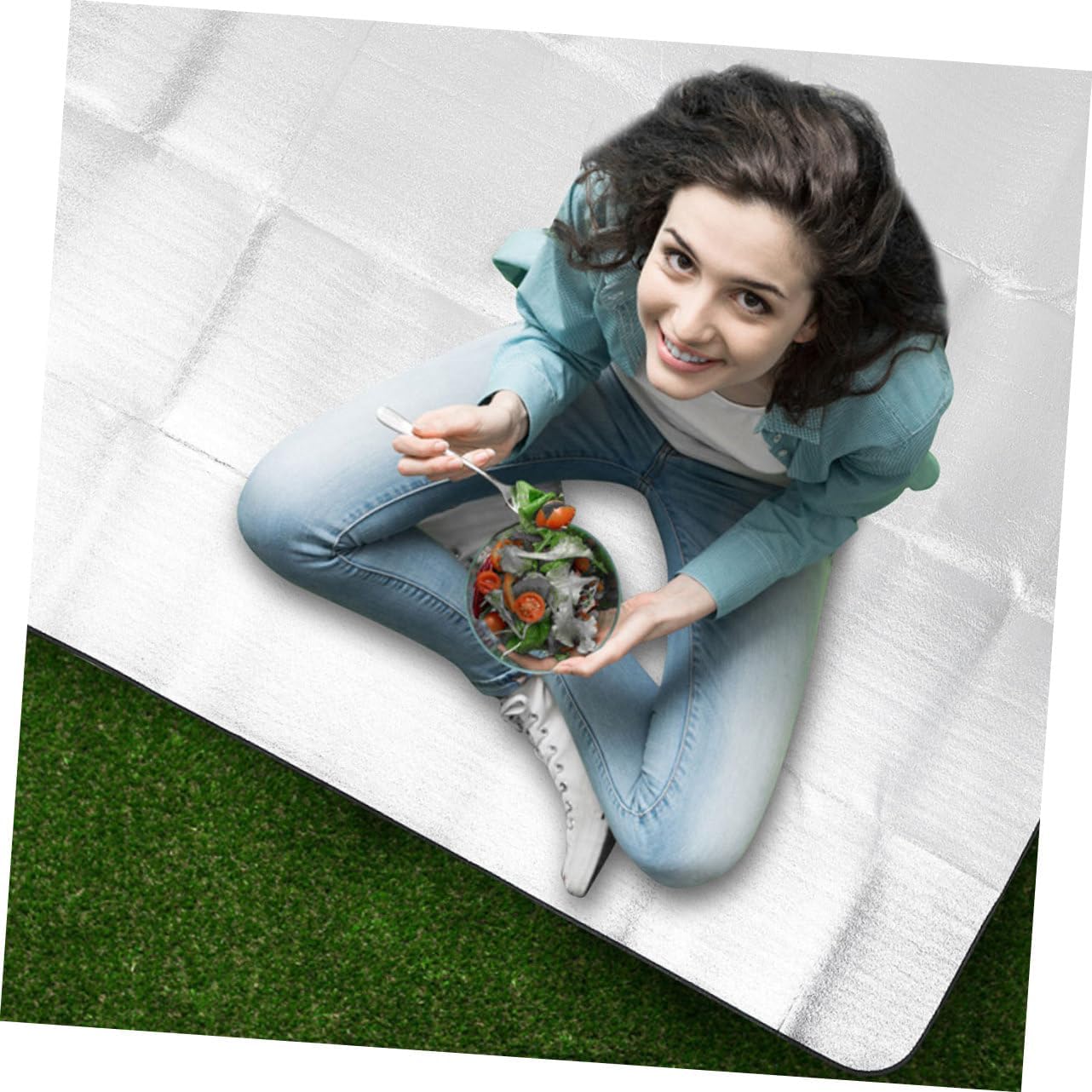 Folding Camping Pad Multifunctional Outdoor Cushion Mat for Picnic and Hiking Lightweight and Portable Water-Resistant Seat Mat