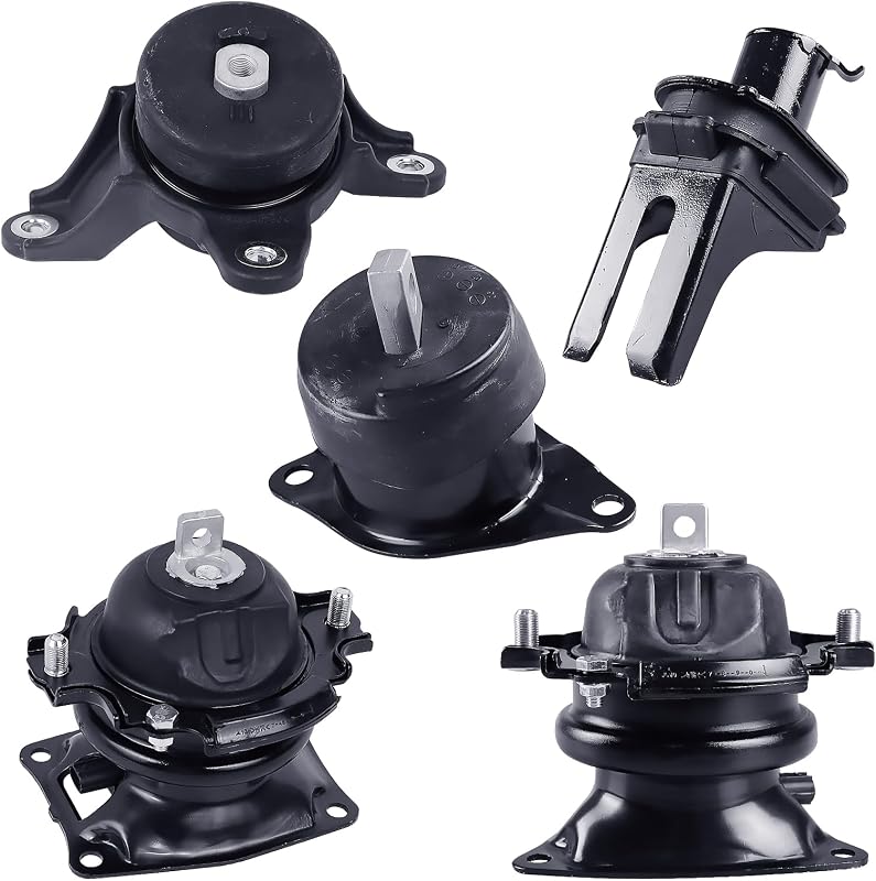 Kit de coxins do motor e câmbio TeukRiGa para Honda Accord 2008–2012 V6 3.5L – 5 peças
