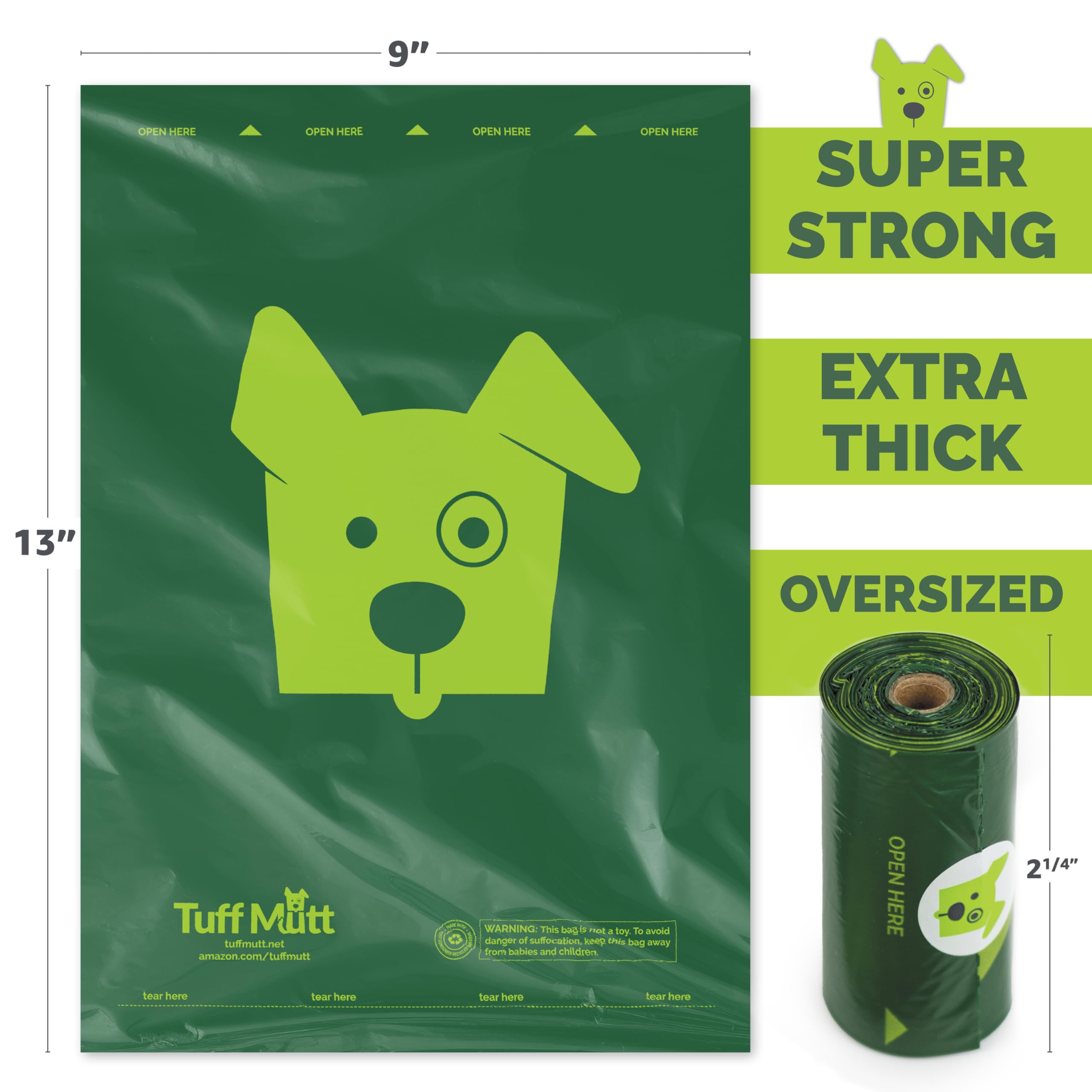 Tuff Mutt Bolsas para excrementos de perro (9)