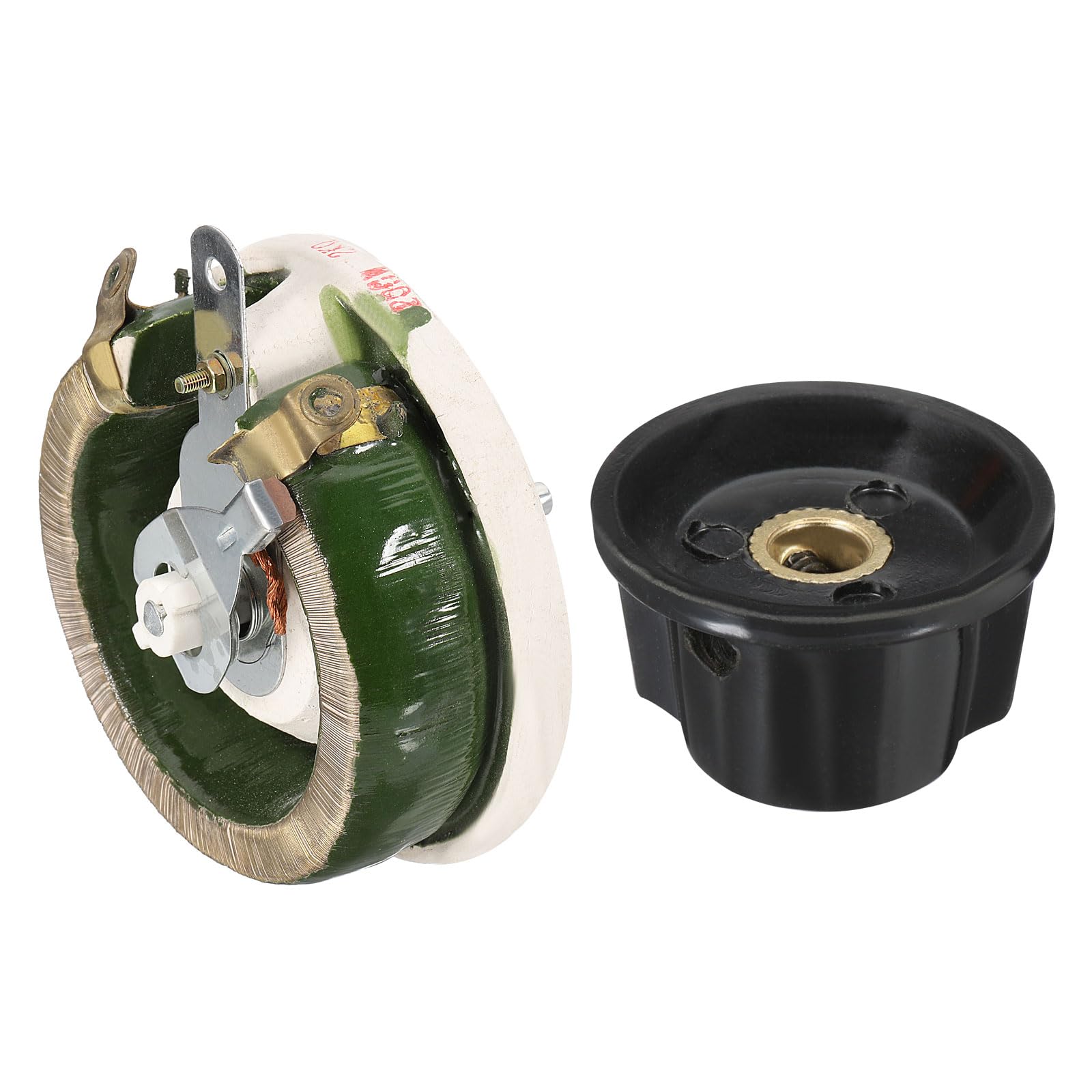 Rhéostat 200W 2000 Ohm YOKIVE avec bouton de commande et couverture de protection