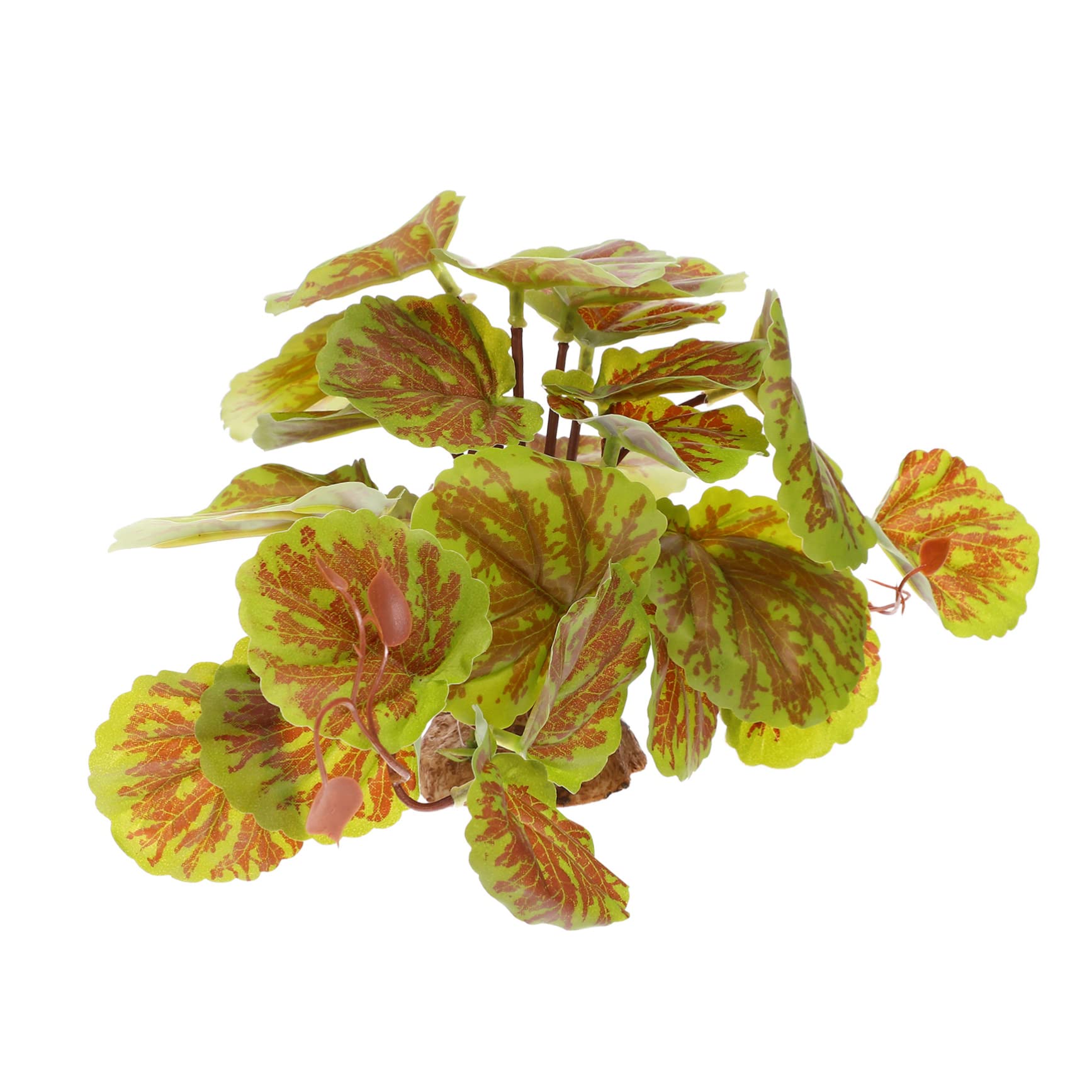Milisten Artificial Reptile Plant Decor Terrarium Plant for Reptile Tank and Safe Hiding Spot for Amphibians Easy Installation for Fish Tanks and Terrarium Decor