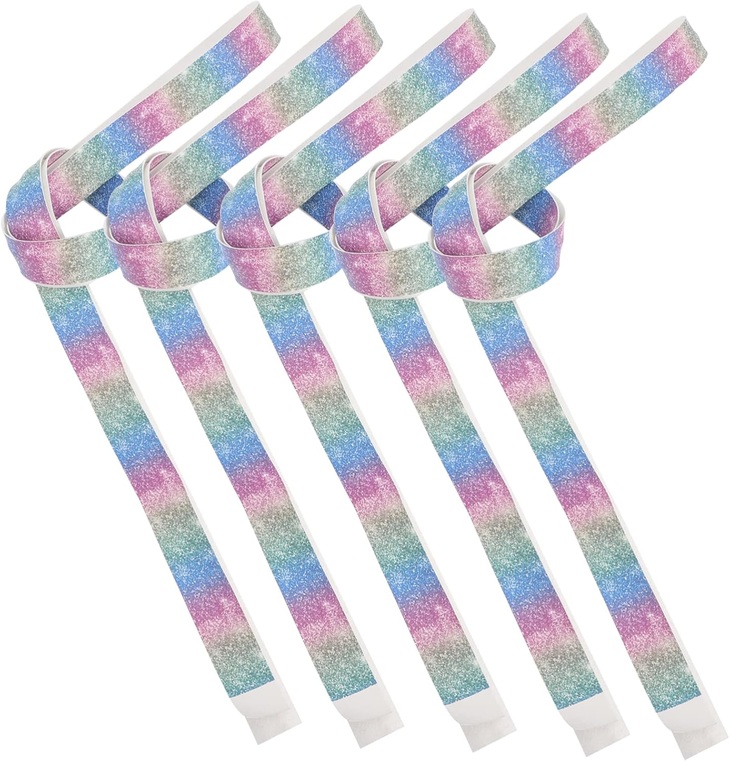 Anti-Slip Sweat-Absorbing Badminton Grip Tapes 5Pcs Purple PU