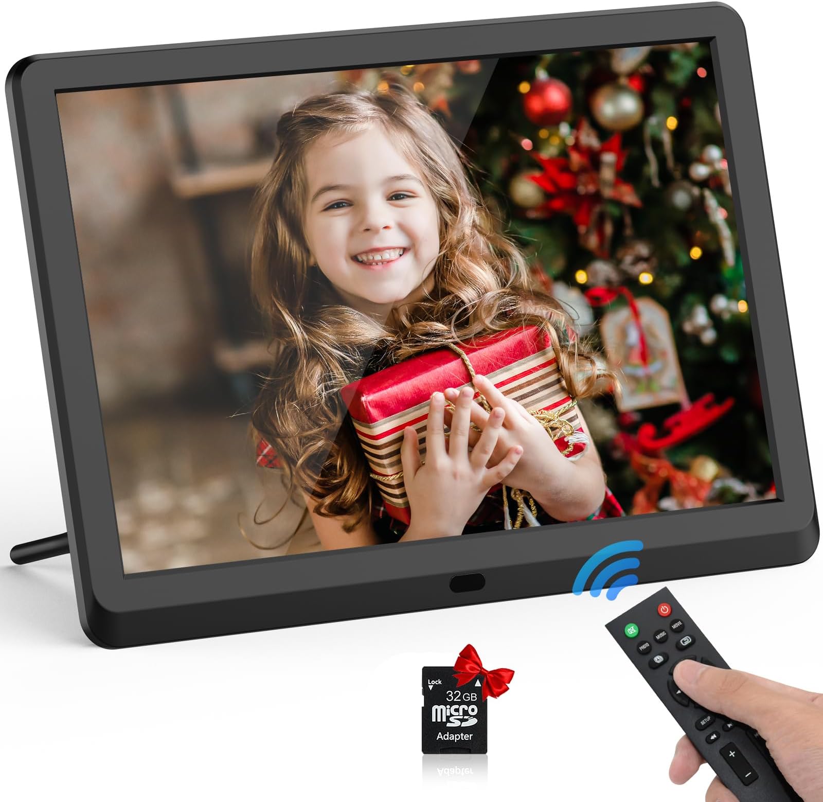 Fambrow 10-inch Digital Photo Frame with 32GB Card