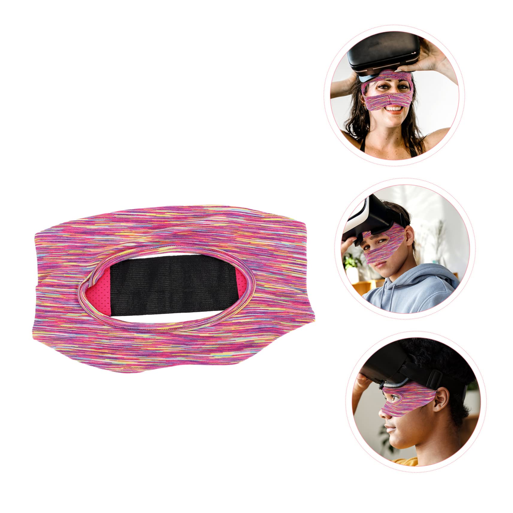 OSALADI 3pezzi Maschera Vr Traspirante Per Headset Copertura Assorbentper Sudore Accessorio Pratico Per Giocare Comodità e Pulizia
