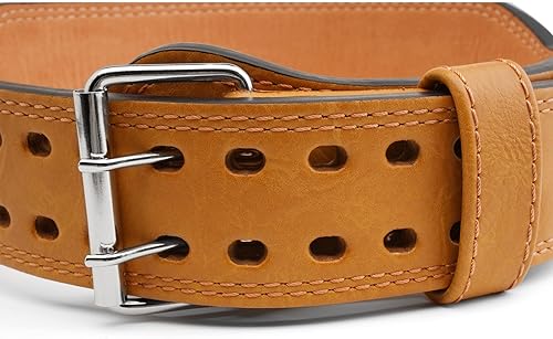 Miniatura 5 de Cinturón de levantamiento de pesas Fitness para gimnasio, cinturón acolchado de cuero de vaca para levantamiento de pesas, cinturón de levantamiento