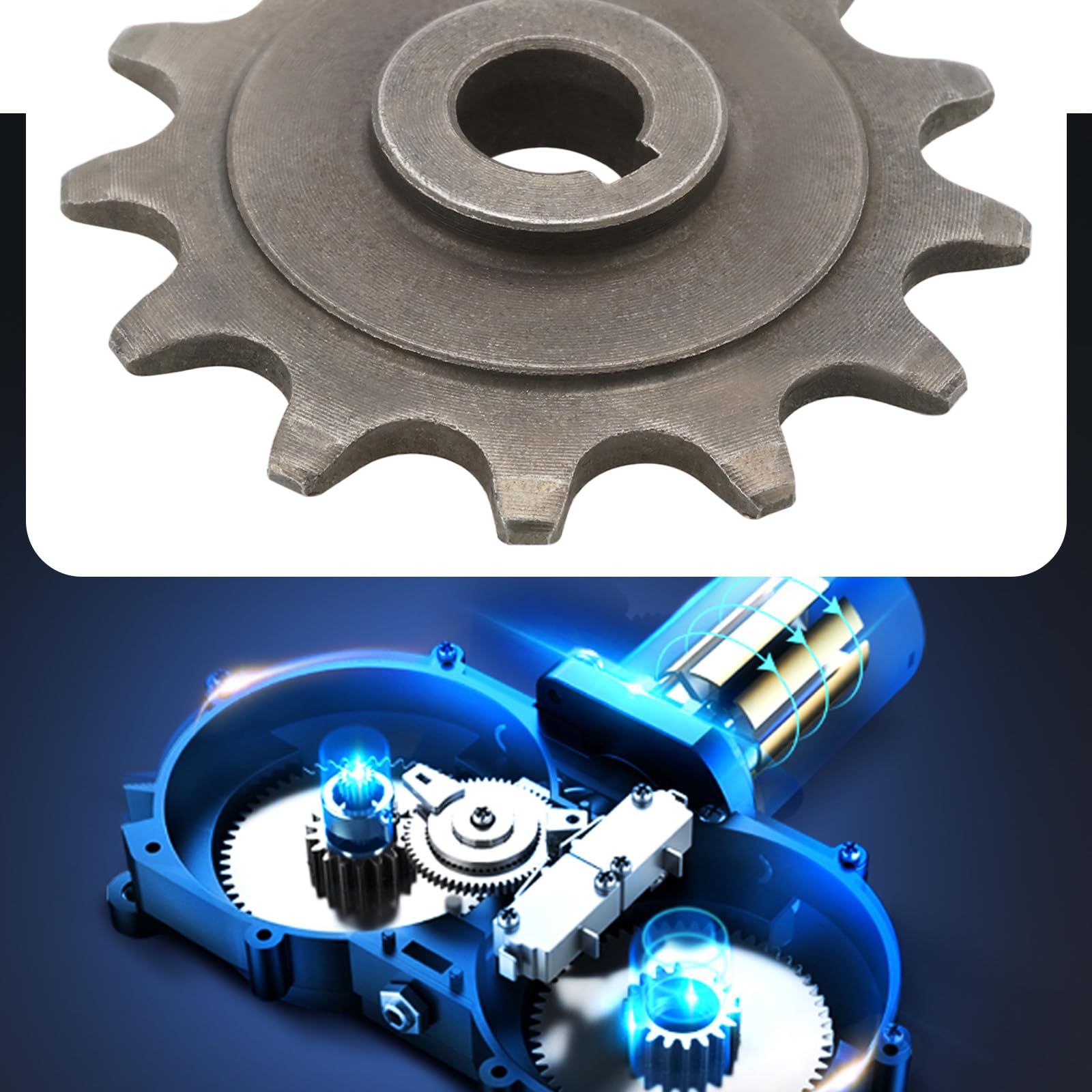 Pignone Per Foro Pignone Bicicletta 9 Denti 13 Denti Per Pezzi Di - Foto 11