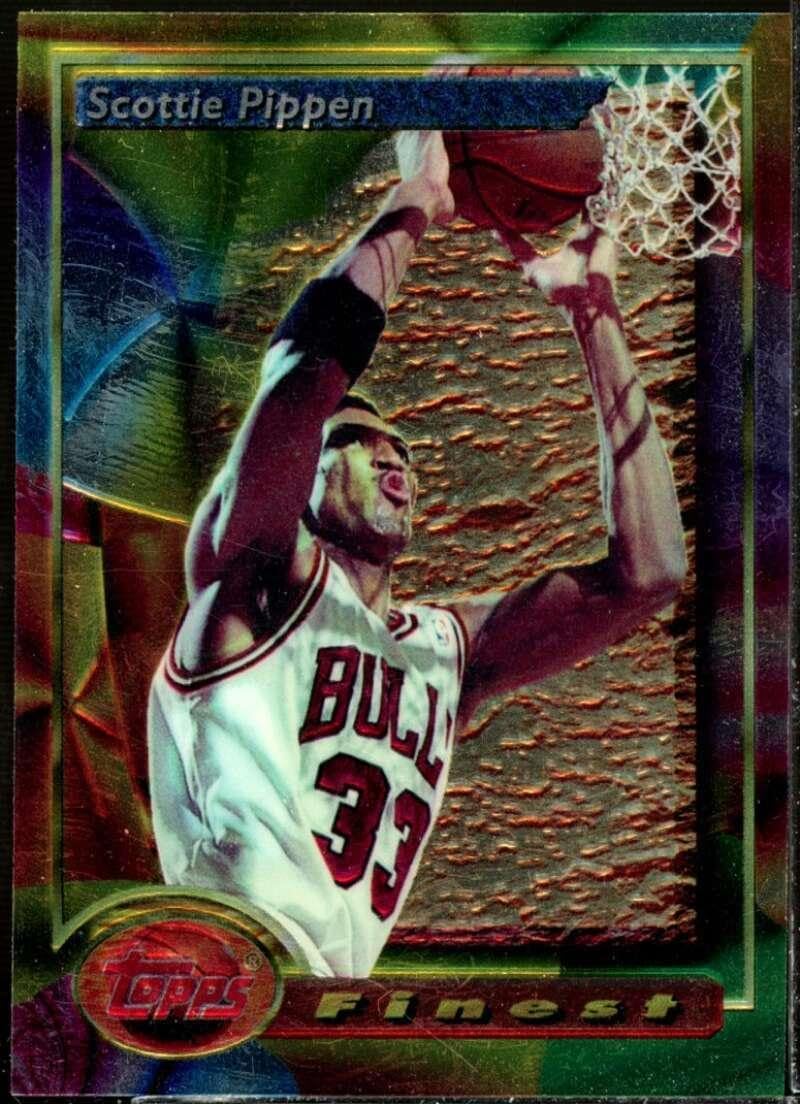 Scottie Pippen Card 1993-94 Finest #208 - Unsigned Basketball Cards