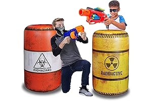 NinoStar Bunkers Barrels Inflatable Barricade for Nerf Guns